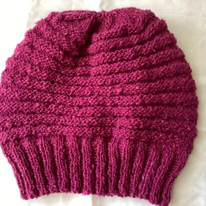 The Simple Stylish Beanie Hat - knitting pattern