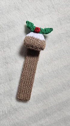 Little Knitted Christmas Pudding