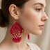 Crochet fish earrings Pdf + Video Tutorial