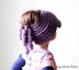 Newsboy Ponytail Bun Hat