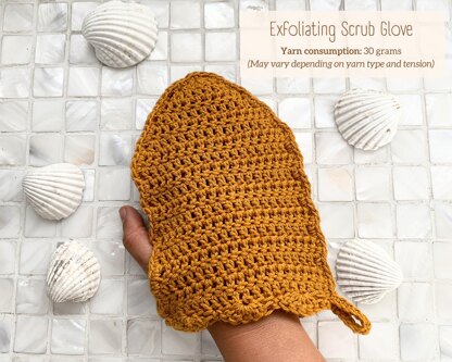 Crochet spa set