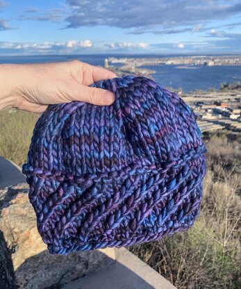 Knit Alpine Twist Beanie