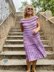 Ribbed Foldover Dress