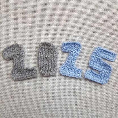 Knitted Numbers