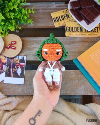 Willy Wonka Amigurumi