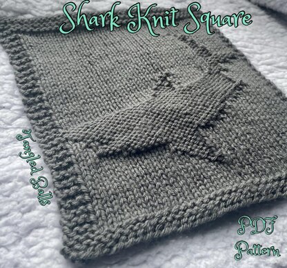 Shark Knit Square