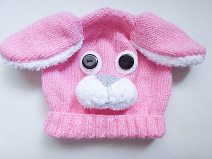 Bunny Rabbit Animal Baby Beanie