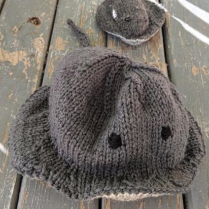 Stingray Hat - knitting pattern