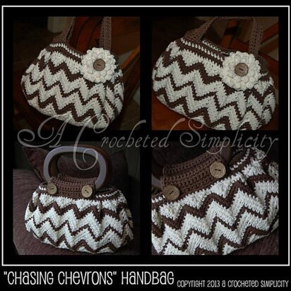 "Chasing Chevrons" Handbag / Purse