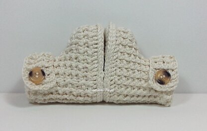 Baby Ribbed Booties