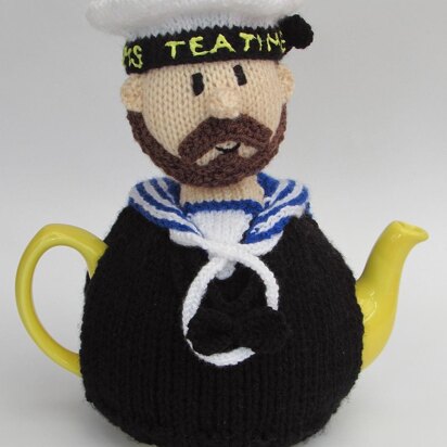 Royal Navy sailor tea cosy