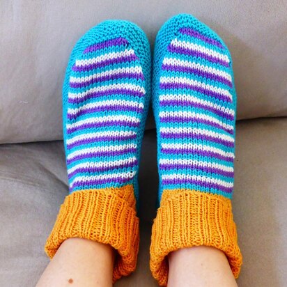 Selena - 4ply slipper socks