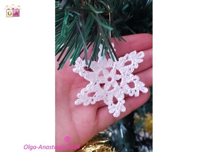 Crochet snowflake 89