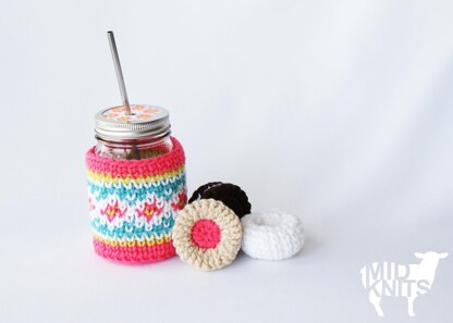 Fair Isle Drink Cozies (2015033)