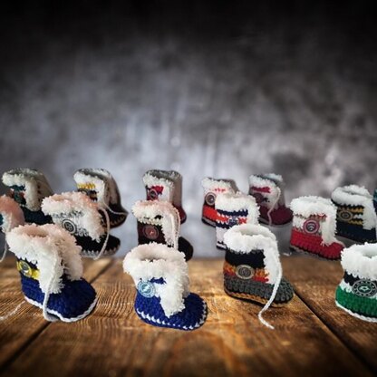 Baby Hockey Booties