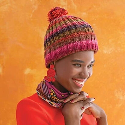 Noro 1307 Diamond Rib Hat PDF