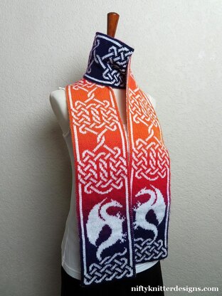 Celtic Dragon Scarf