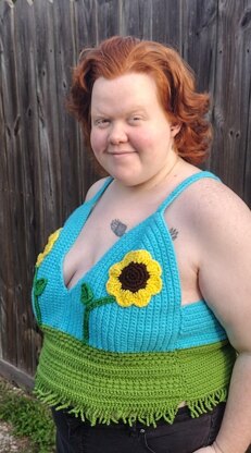 Summer Fields Crochet Top