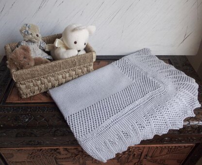 Simple Elegant Baby Blanket - P076