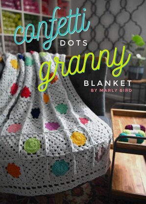 Confetti Dots Granny Blanket