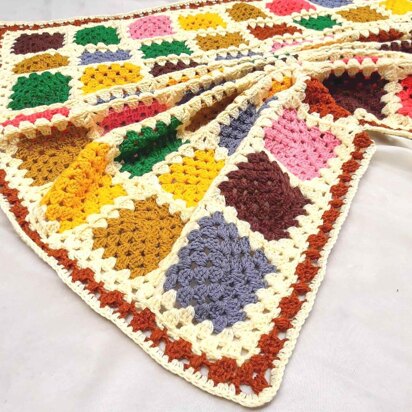 CROCHET PATTERN Granny Squares Yoga Mat Bag -  Norway