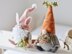 Two Easter Gnomes with a Carrot Crochet Pattern