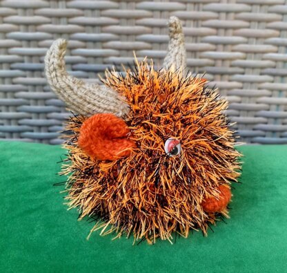 Highland Cow - Chocolate Orange Cover