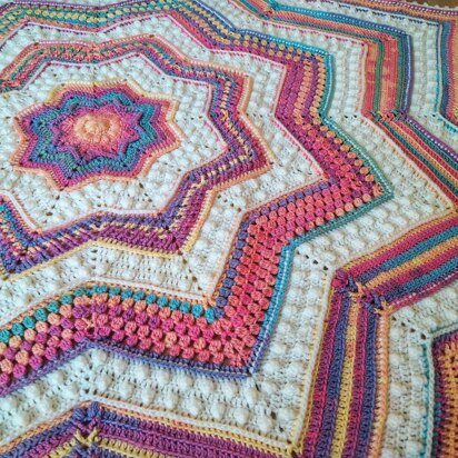 Rainbow Starlight Blanket