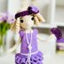 Crochet doll pattern, amigurumi doll, crochet doll clothes, Miss 1920s