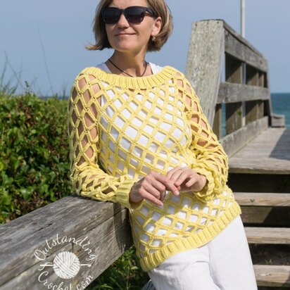 Off Shoulder Sweater Sunny Seine.