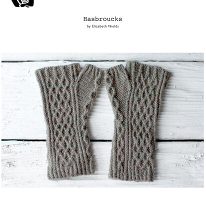 Hasbroucks Gloves in Manos del Uruguay Silk Blend - knitting pattern