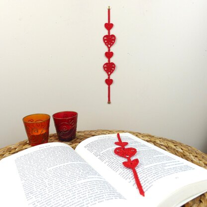 Bookmark "Hearts"