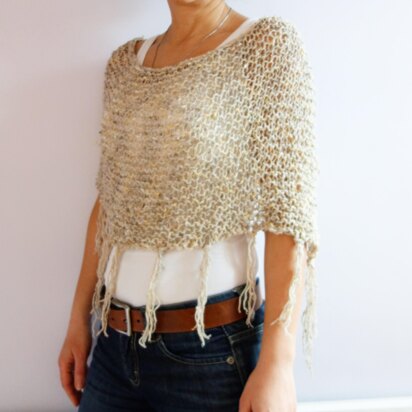 Fringed Capelet