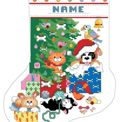 Pet Christmas Stocking - PDF