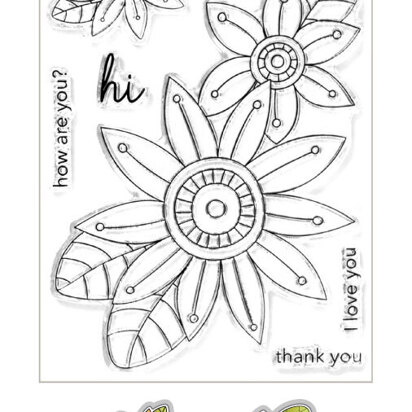 Altenew Quaint Blooms Stamp & Die Bundle