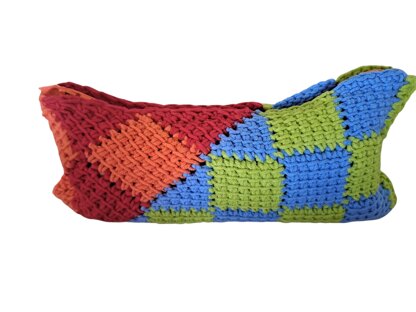 Asymmetrical Pencil Case.