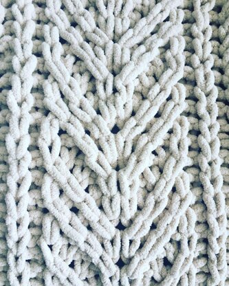 Staghorn Cable Blanket