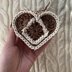 Gingerbread Heart Christmas Ornament