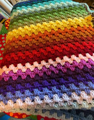 The Gradient Crochet Blanket