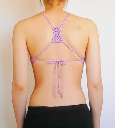 The "ALONDRA" halter bikini top _ C31