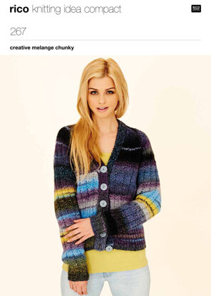 Cardigans in Rico Creative Melange Chunky - 267