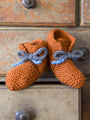 Rerun Booties in Berroco Comfort DK