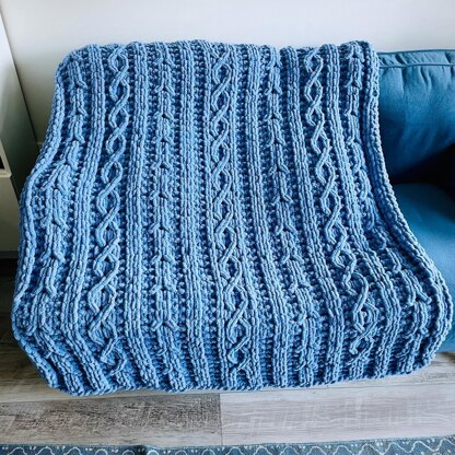 Rivulet Throw Blanket