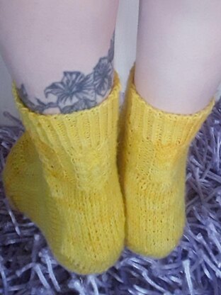 Rapunzel Socks