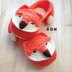 CROCHET PATTERN Fox Women House Slipper Crochet Pattern Fox Lady Home Slipper Female Foxy Shoes Fox Applique - Women's sizes 5 6 7 8 9 10