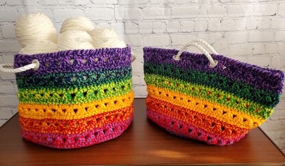 Stash the Rainbow Basket