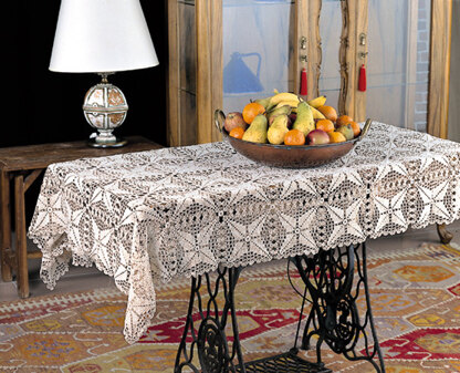 Table Cloth in Adriafil Doppio Ritorto 12/3=8 - Downloadable PDF