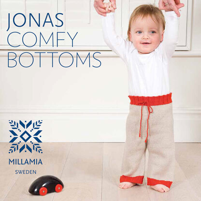 "Jonas Comfy Bottoms" - Bottoms Knitting Pattern For Babies in MillaMia Naturally Soft Merino