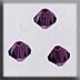 Mill Hill Bead MH13029 - Rondele Amethyst