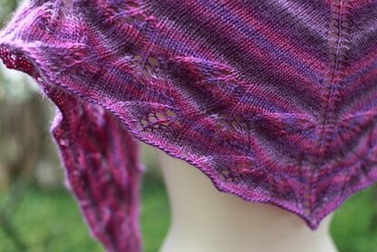 Lovely Leaves Shawl